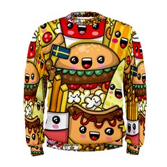 Cute Food Wallpaper Picture Men s Sweatshirt by Nexatart