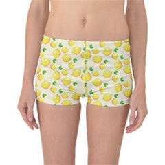 Lemons Pattern Boyleg Bikini Bottoms by Nexatart