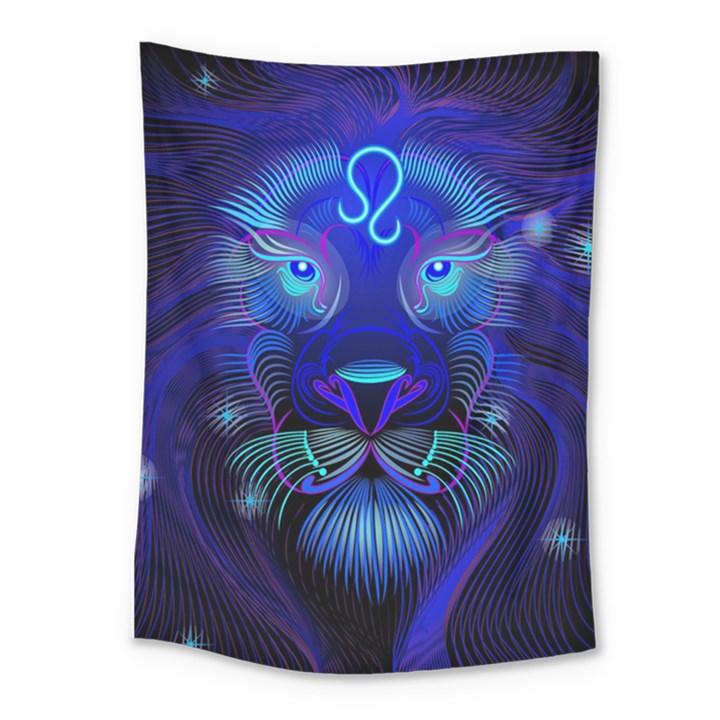 Sign Leo Zodiac Medium Tapestry