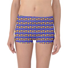 Seamless Prismatic Pythagorean Pattern Reversible Bikini Bottoms by Nexatart