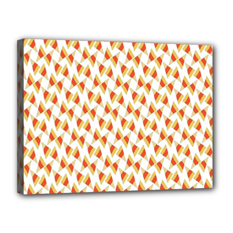 Candy Corn Seamless Pattern Canvas 16  X 12 