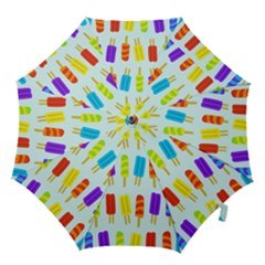 Popsicle Pattern Hook Handle Umbrellas (small) by Nexatart