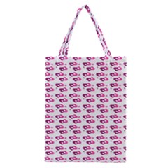 Heart Love Pink Purple Classic Tote Bag by Mariart