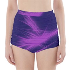 Big Bang High-waisted Bikini Bottoms by ValentinaDesign