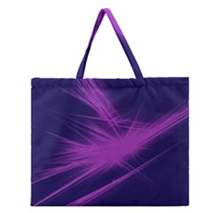 Big Bang Zipper Large Tote Bag by ValentinaDesign