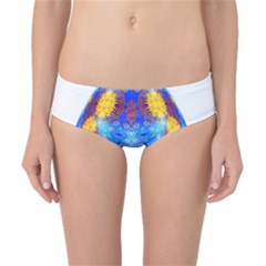 Easter Eggs Egg Blue Yellow Classic Bikini Bottoms