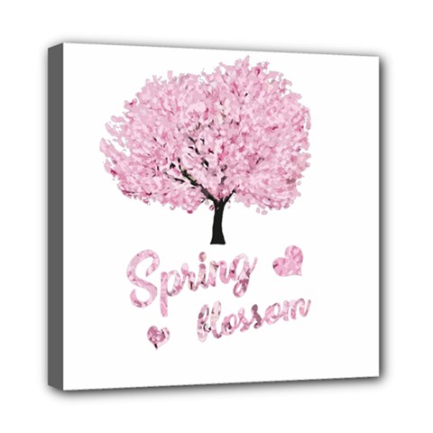 Spring Blossom  Mini Canvas 8  X 8  by Valentinaart