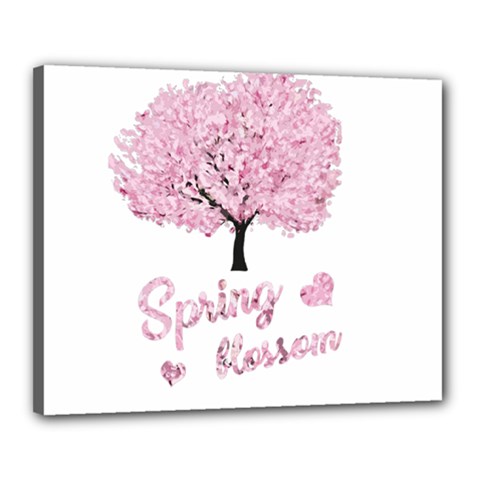 Spring Blossom  Canvas 20  X 16  by Valentinaart