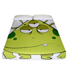 The Most Ugly Alien Ever Fitted Sheet (california King Size) by Catifornia