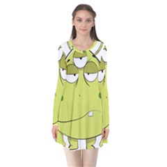 The Most Ugly Alien Ever Flare Dress by Catifornia