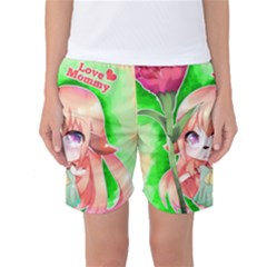 Happy Mother s Day Furry Girl Women s Basketball Shorts by Catifornia