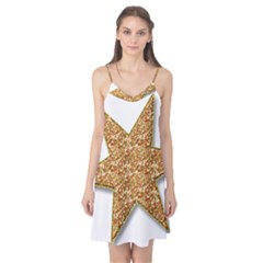 Star Glitter Camis Nightgown by Nexatart