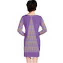 Pyramid Triangle  Purple Long Sleeve Nightdress View2