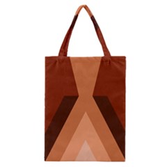 Volcano Lava Gender Magma Flags Line Brown Classic Tote Bag by Mariart