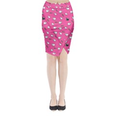 Sweet Dreams  Midi Wrap Pencil Skirt by Valentinaart