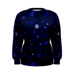 Decorative Dots Pattern Women s Sweatshirt by ValentinaDesign