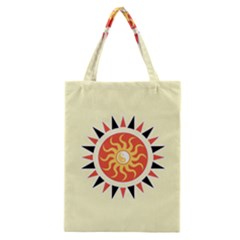 Yin Yang Sunshine Classic Tote Bag by linceazul