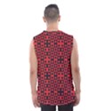Abstract Background Red Black Men s Basketball Tank Top View2