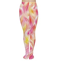 Pretty Painted Pattern Pastel Women s Tights