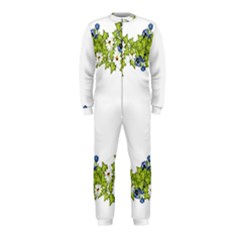 Birthday Card Flowers Daisies Ivy Onepiece Jumpsuit (kids)