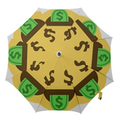 Money Face Emoji Hook Handle Umbrellas (large) by BestEmojis