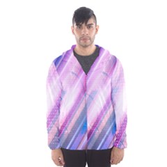 Widescreen Polka Star Space Polkadot Line Light Chevron Waves Circle Hooded Wind Breaker (men) by Mariart