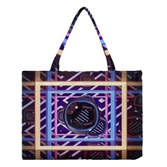 Abstract Sphere Room 3d Design Medium Tote Bag by Nexatart