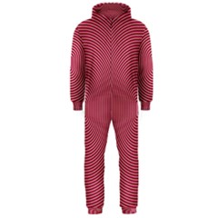 Stop Already Hipnotic Red Circle Hooded Jumpsuit (men)  by Mariart