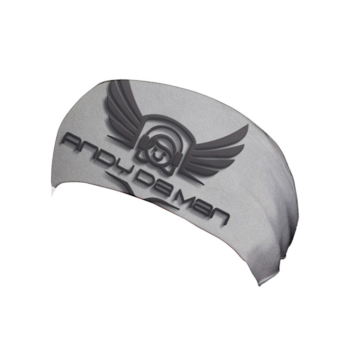 Andy Da Man 3D Grey Yoga Headband