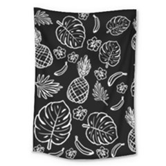 Tropical Pattern Large Tapestry