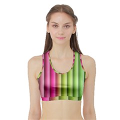 Vertical Blinds A Completely Seamless Tile Able Background Sports Bra With Border
