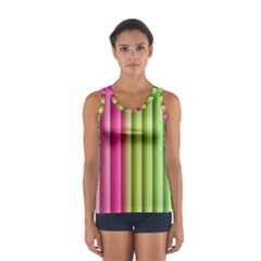 Vertical Blinds A Completely Seamless Tile Able Background Women s Sport Tank Top 