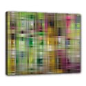 Woven Colorful Abstract Background Of A Tight Weave Pattern Canvas 20  x 16  View1