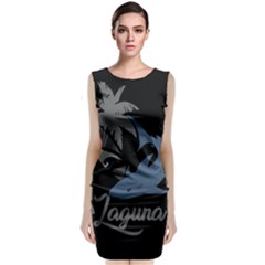 Surf - Laguna Classic Sleeveless Midi Dress by Valentinaart