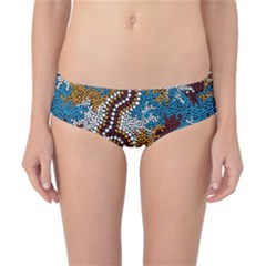 Aboriginal Art – Wetland Dreaming Classic Bikini Bottoms by hogartharts