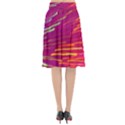 Zoom Colour Motion Blurred Zoom Background With Ray Of Light Hurtling Towards The Viewer Flared Midi Skirt View2
