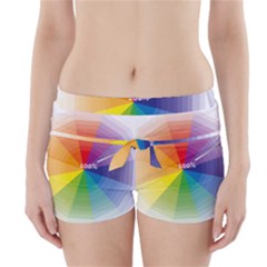 Colour Value Diagram Circle Round Boyleg Bikini Wrap Bottoms by Mariart