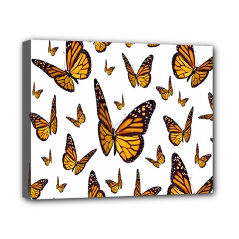 Butterfly Spoonflower Canvas 10  X 8  by Mariart