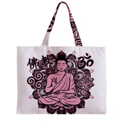 Ornate Buddha Mini Tote Bag by Valentinaart
