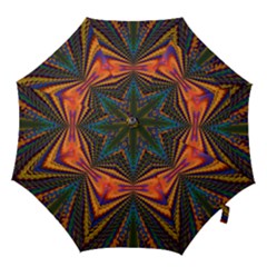 Casanova Abstract Art Colors Cool Druffix Flower Freaky Trippy Hook Handle Umbrellas (medium) by BangZart