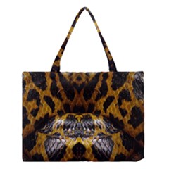 Textures Snake Skin Patterns Medium Tote Bag by BangZart