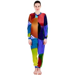 Colorful Balloons Render Onepiece Jumpsuit (ladies)  by BangZart