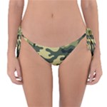 Camouflage Camo Pattern Reversible Bikini Bottom