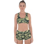 Camouflage Camo Pattern Racerback Boyleg Bikini Set