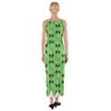 Alien Pattern Fitted Maxi Dress View2