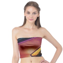 The Rainbow Bridge Of A Thousand Fractal Colors Tube Top by jayaprime