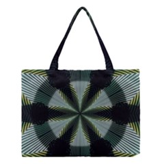 Lines Abstract Background Medium Tote Bag by BangZart