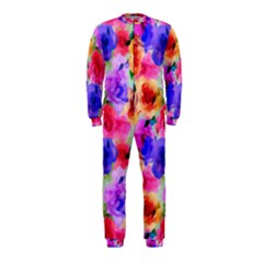 Floral Pattern Background Seamless Onepiece Jumpsuit (kids) by BangZart