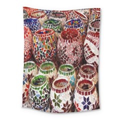 Colorful Oriental Candle Holders For Sale On Local Market Medium Tapestry by BangZart