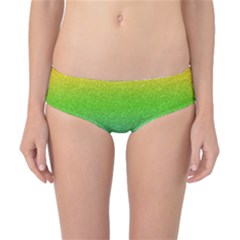 Metallic Rainbow Glitter Texture Classic Bikini Bottoms by paulaoliveiradesign